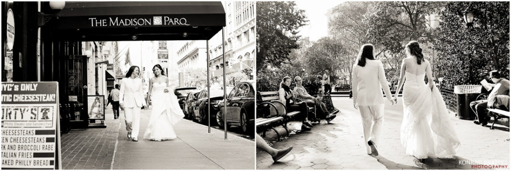 New York wedding photographer specializing in capturing beautiful moments at Manhattan Penthouse weddings.