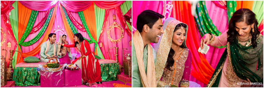 Indian Wedding Photography capturing the vibrant traditions of mehndi at Antuns