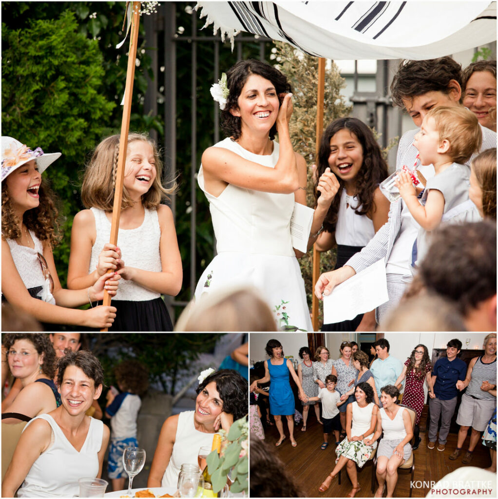 A mesmerizing collage capturing the best moments of a wedding, showcasing joyous individuals.