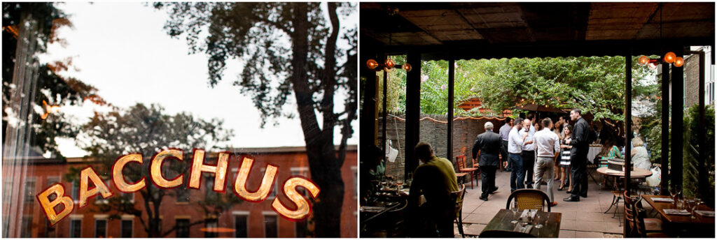Bacchus Bistro in Brooklyn, New York.
