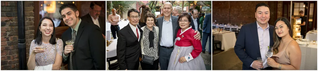A group of people are posing for a picture.